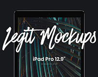 40 iPad Pro 12.9" mockups