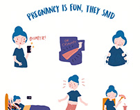 Pregnancy Problems - Illustrations