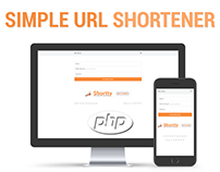 Shortty – Simple URL Shortener PHP Script
