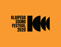 Visual identity for Klaipeda Sound Festival