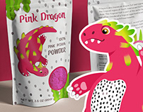 Dragonfruit - mascot and package concept