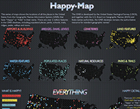 Lite-Brite-inspired Map from my Adobe MAX presentation