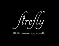 Логотип и упаковка магазина свечей Firefly