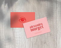 Personal Branding - Alexandra Bourget designs