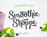 Smoothie Shoppe - Free Script Font