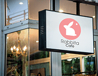 Rabbita cafe branding