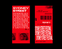 Sydney Street Festival Brand Concept