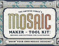 Mosaic Maker - Brushes and Patterns for Illustrator