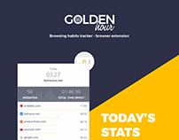 Golden Hour browser extension