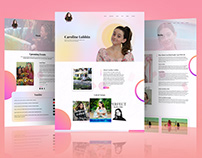 Portfolio Website UI Design | Landing Page