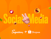 Social Media - Superbom + Shopee