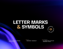 Letter Marks & Symbols - Logo Portfolio Vol. 01