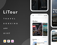 LiTour - Travel Booking App UI Kit
