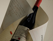 Indenture Wine Label Design and 3D Render