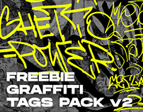 GRAFFITI TAGS // free png pack