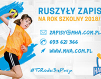 Facebook banner Mini Handball Academy