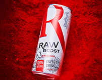 Energy Drink Packaging Design - Raw Boost