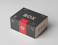 Carton Box Mock-up 135x105x60