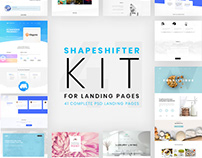 Shapeshifter Massive Landing Page Pack