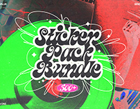 Y2K Sticker Pack Bundle 2023