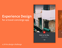 Experience Design for Travel App
