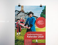 Kalender 2019 Saalesparkasse