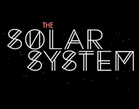 Solar system Infographic