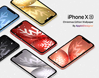 iPhone XR Christmas Edition Wallpaper By AppleiDesigner
