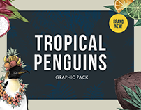 Tropical Penguins - Graphic Pack