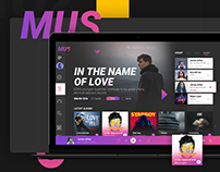 MUS desktop music app