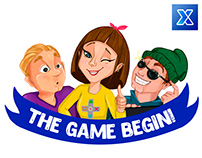 The Game Begin! Stickers for Pixchange App