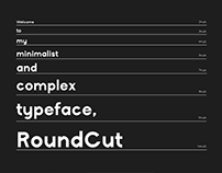 RoundCut Typeface