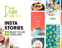 Instagram Stories - Detox Week Ed
