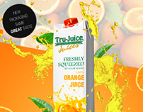 Tru-Juice Redesign and Product Mockup