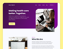 HealthMate - Landing Page