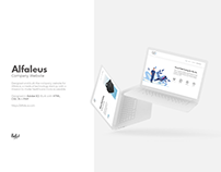 Alfaleus Company Website