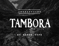 Tambora Type Font
