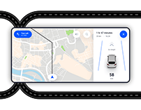 Car Navigation App | UI-UX