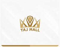 The visual identity of the Taj Mall store - Palestine