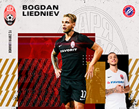 digital art for Bogdan Liedniev FC Zorya Lugansk