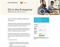 Perforce Landing Pages