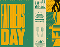 Fathers Day, BBQ design, Barbecue