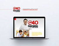 Geraldo Julio 40 - Campanha Eleitoral