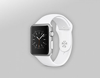 Free Apple Smart Watch Mockup