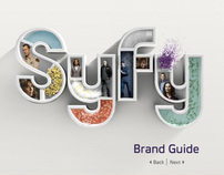 Syfy Channel Brand Guide Website