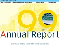 ANNUAL REPORT: Autodesk 1999
