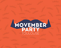 Movember Toulouse 2014 - Graphic design