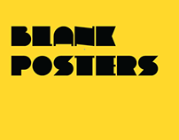 BLANK POSTERS