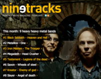 Ninetracks.com - Monthly Hard Rock Magazine
