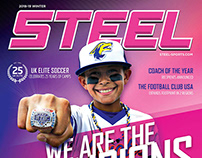 Steel Sports Magazine Cover